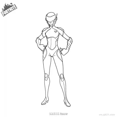 Free printable B.R.U.T.E. Gunner 01 Coloring Page - Free PDF Printable Fortnite Coloring Sheets coloring page